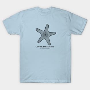 Common Starfish with Common and Scientific Name T-Shirt
